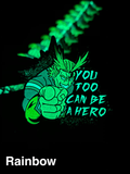 All Might "Be A Hero" Charity Pin