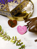 Lavender’s “Candy-Hearts” Enamel Pin