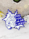 All Might "Be A Hero" Charity Pin